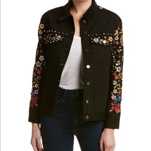 SOLD‼️ NWT French Connection Black Denim Jacket